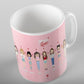 Twice Girls Cartoon Picture Mug For K-pop Fans - Kpop Store Pakistan