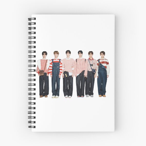 TWS Kpop Notebook - Lineup Photo Design