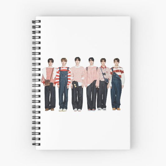 TWS Kpop Notebook - Lineup Photo Design