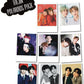 bts taejin polaroid stickers hd quality pack
