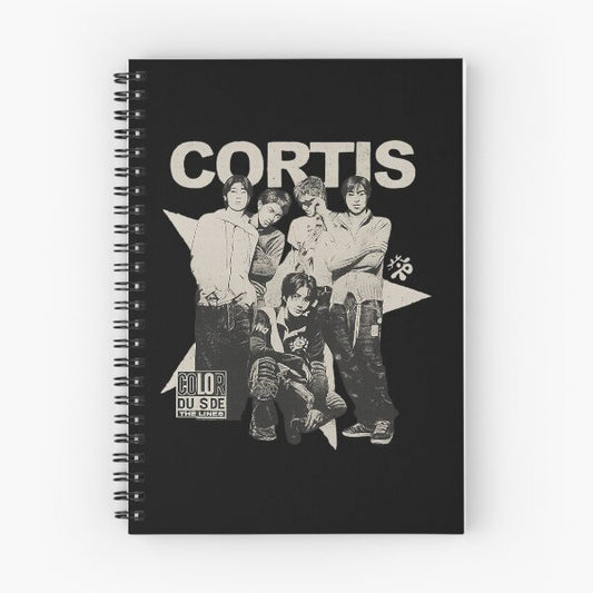 Cortis Kpop Notebook - Star Poster Design