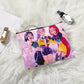 Pastel Anime Squad Accessory Pouch – Soft Aesthetic Travel Makeup Organizer
