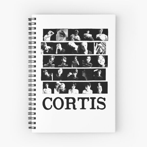 Cortis Kpop Notebook - Filmstrip Collage Design