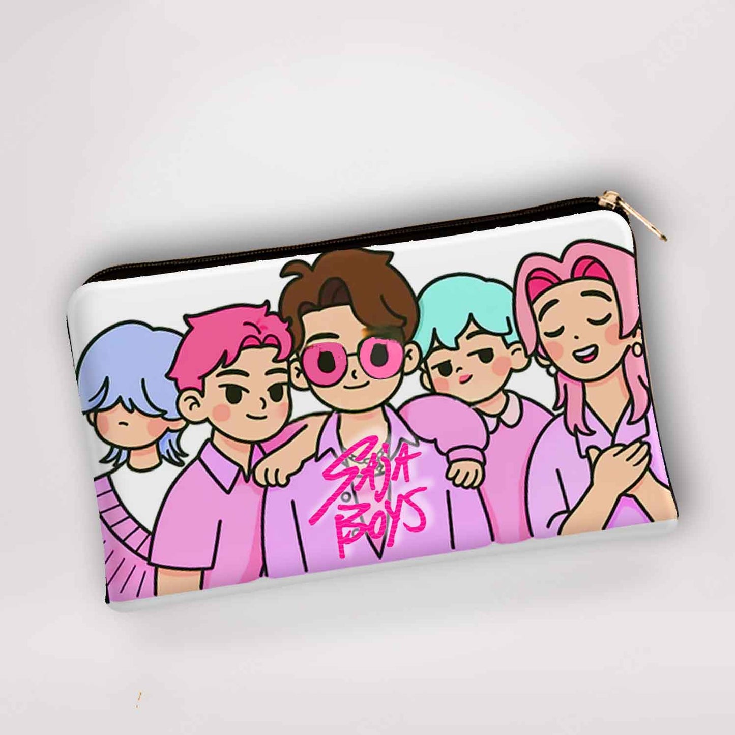 Saja Boys Pouch Multipurpose KPOP Demon Hunter Small Bag for Fans Boys Girls