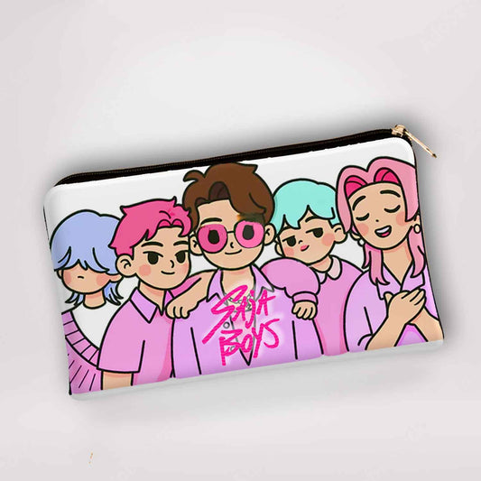 Saja Boys Pouch Multipurpose KPOP Demon Hunter Small Bag for Fans Boys Girls