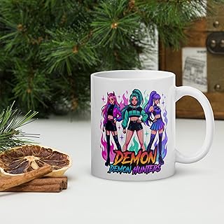K-Pop Demon Hunter  Kawaii-Style Anime Mug
