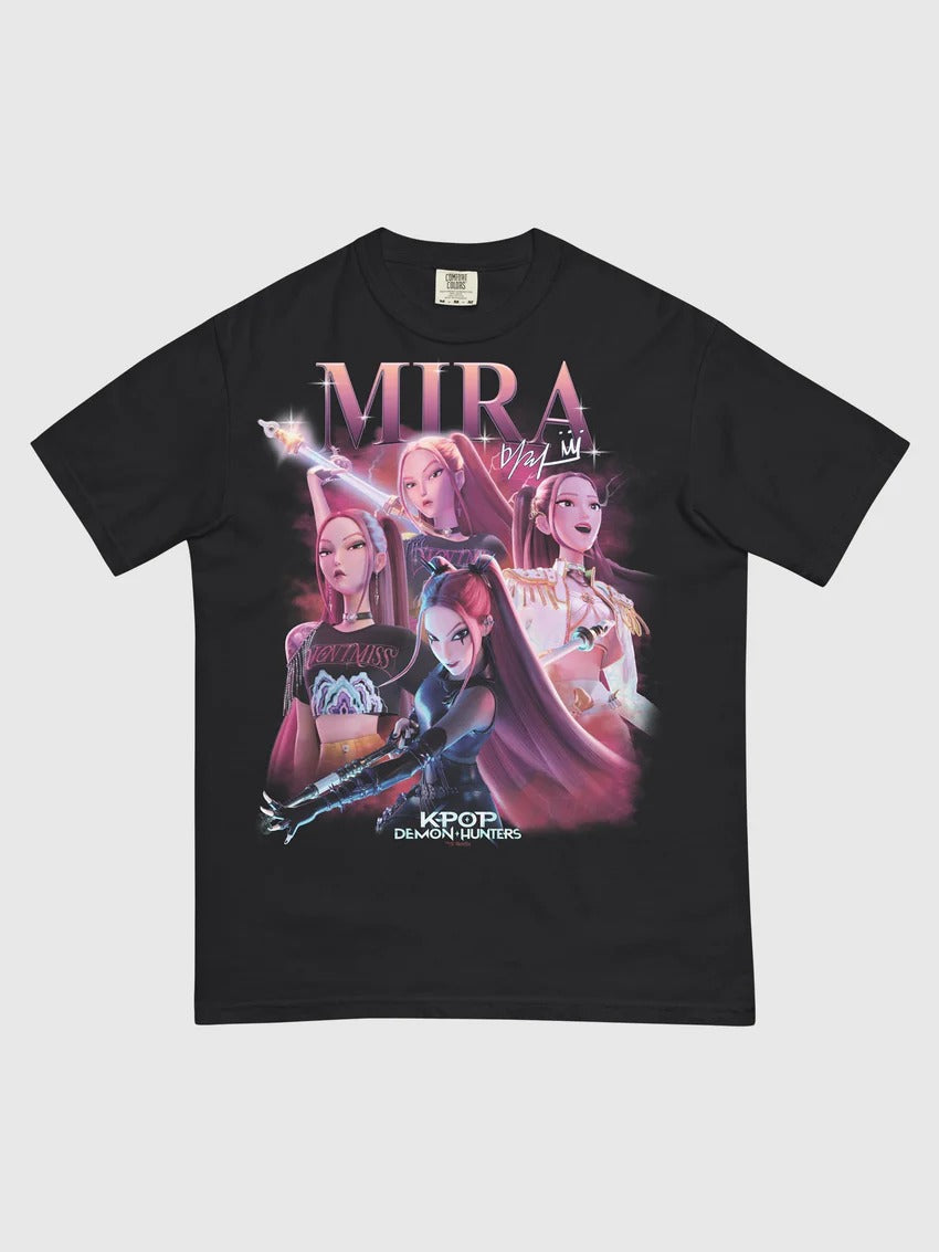 MIRA Demon Hunter Retro Aesthetic Streetwear Graphic Tee