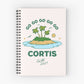 Cortis Kpop Notebook - Tropical Logo Design