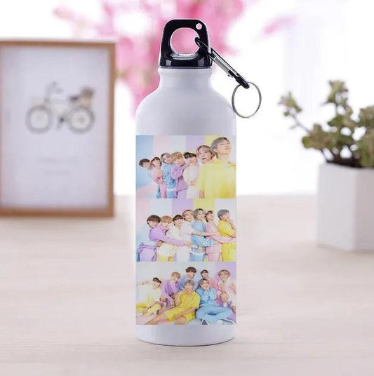 Bts Water Bottle Stainless Steel For Kpop Army Members Fans - Kpop Store Pakistan