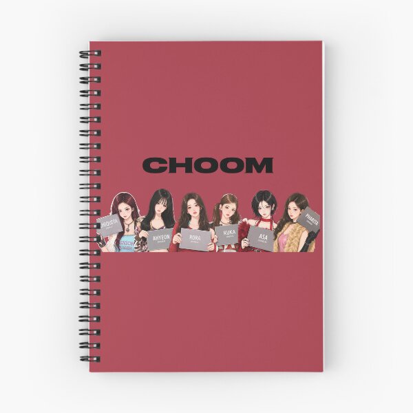 BabyMonster  Kpop Notebook - Group Poster Design