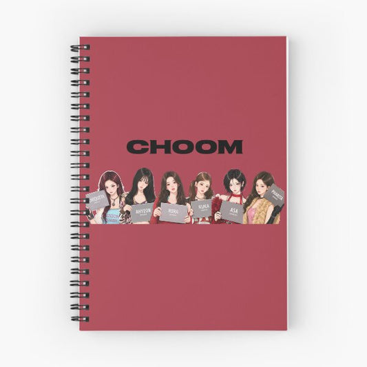 BabyMonster  Kpop Notebook - Group Poster Design
