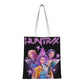 Neon Girl Squad Tote Bag - Vibrant K-Pop Inspired Reusable Bag