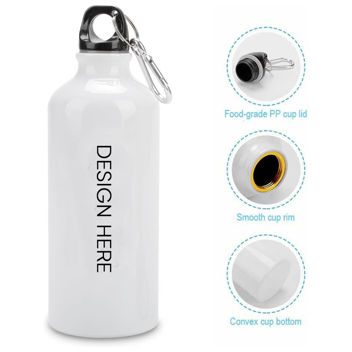 Demon Hunters Bottle for Huntrix Fans Boys and Girls Smart Summer Water Bottle Exclusive