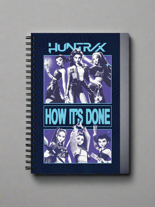 KPop Demon Hunters How It's Done HUNTR/X Notebook