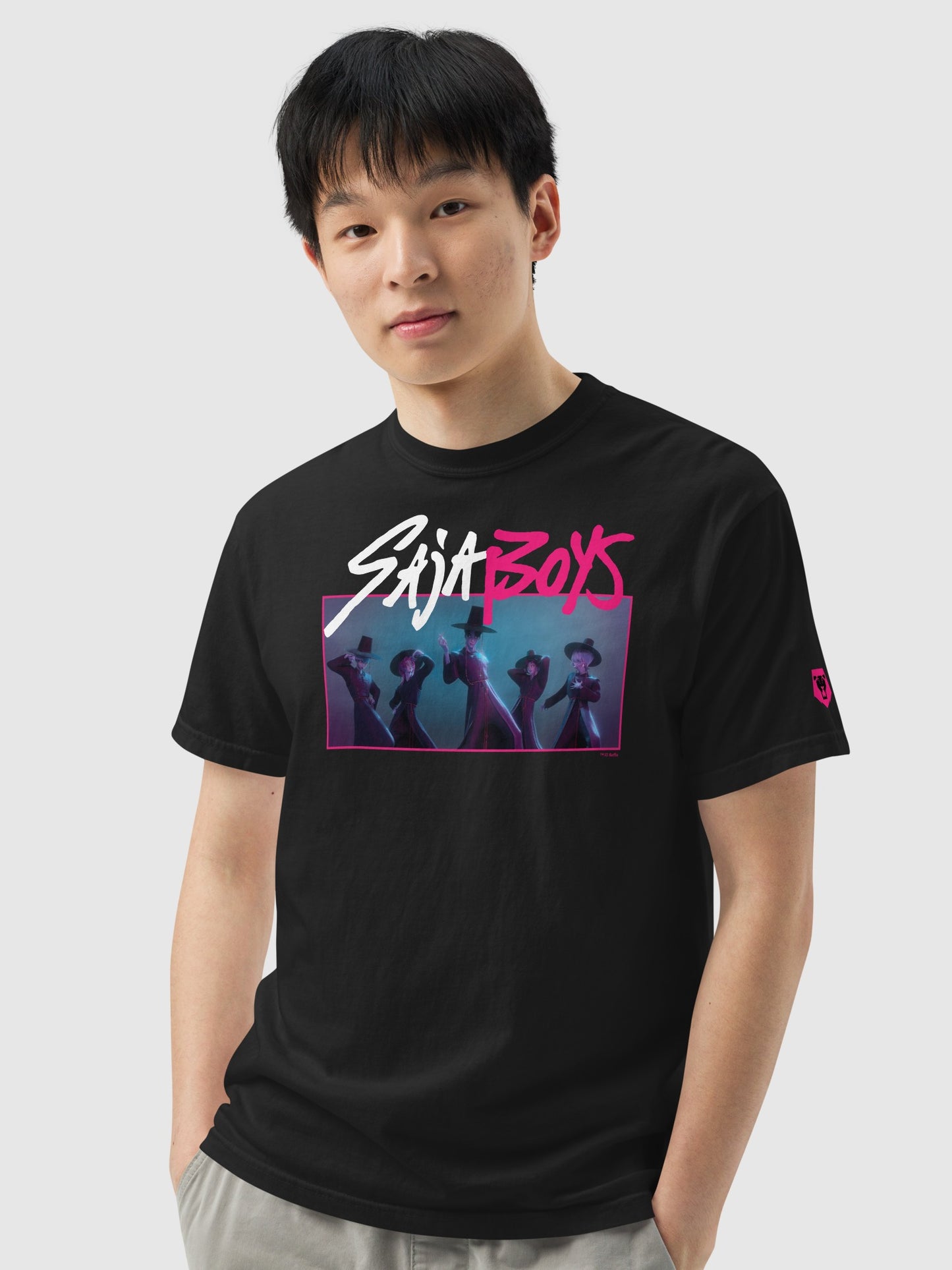 KPop Demon Hunters Demon Saja Boys Comfort Colors T-Shirt