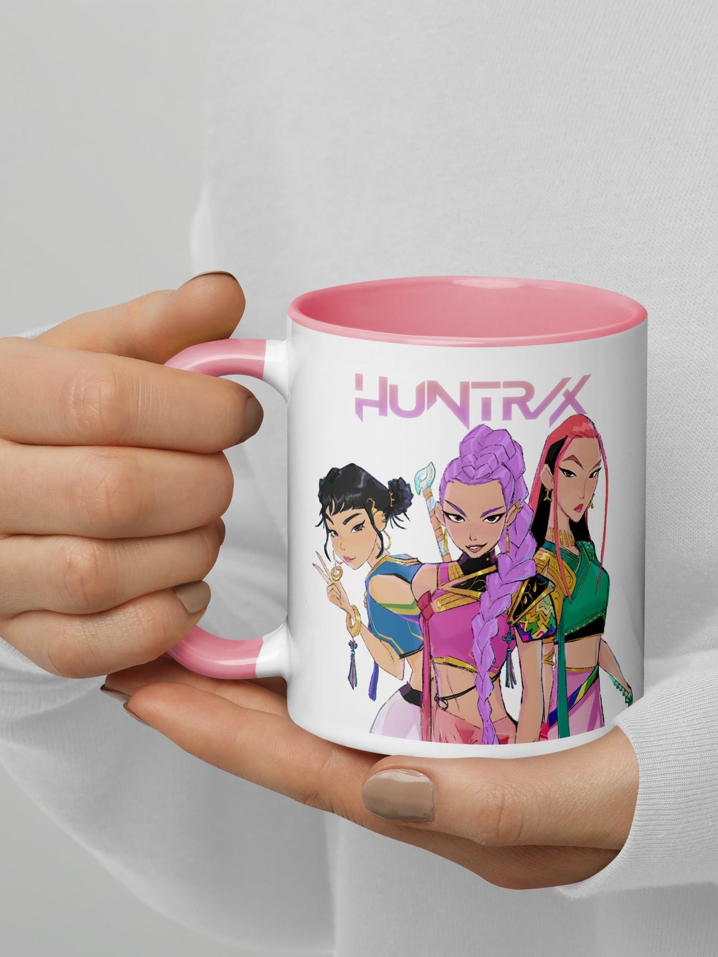 KPop Demon Hunters Girl Crush HUNTR/X Two-Tone Mug