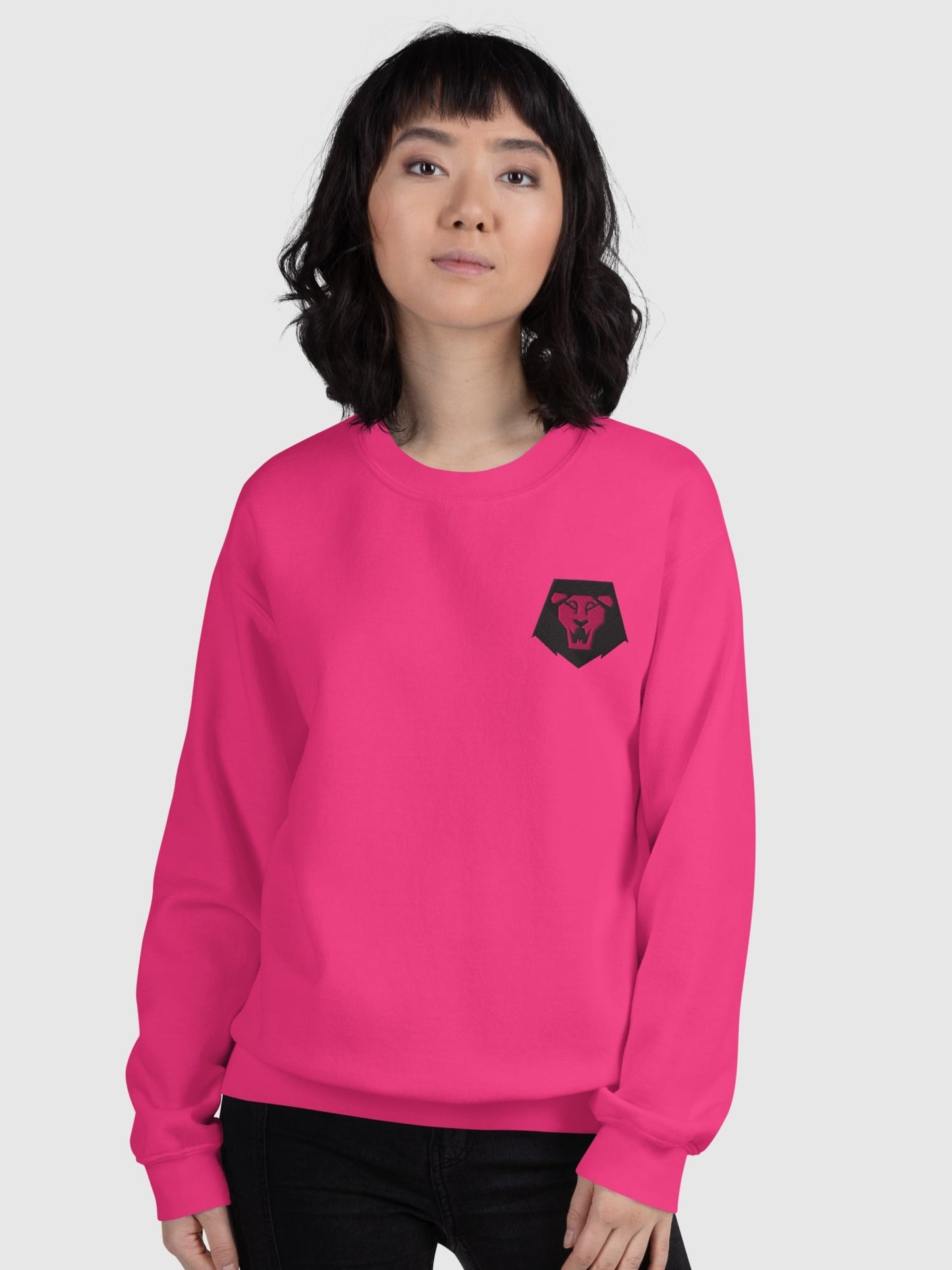 KPop Demon Hunters Saja Boys Lion Digital Printed Crewneck Sweatshirt