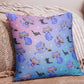KPop Demon Hunters Derpy Tiger and Sussie Magpie Pillow Cover