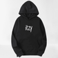 Itzy Black Fleece Hoodie For MIDZY Fans - Kpop Store Pakistan