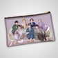 Bts Boy Group Cartoon Zipper Pouch For Army Fans - Kpop Store Pakistan