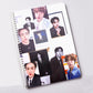 Bts Group Together Notebook For BT21 Fans - Kpop Store Pakistan