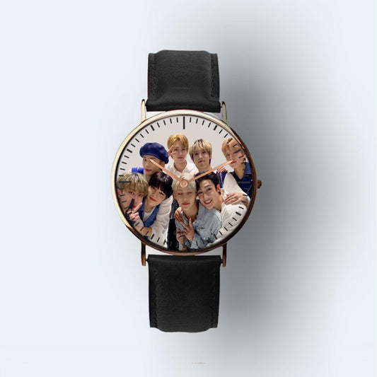 Stray Kids Boys Picture Wrist Watch For Stays Lovers - Kpop Store Pakistan