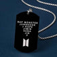 Bts Member Dog Tag Pendant For Kpop Fans - Kpop Store Pakistan