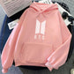 BTS Pink Hoodie For Kpop Fans - Kpop Store Pakistan