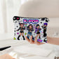 K-Pop Makeup Bag | Kawaii Idol Girl Group Zipper Cosmetic Pouch | Aesthetic Korean Pop Fan Merch