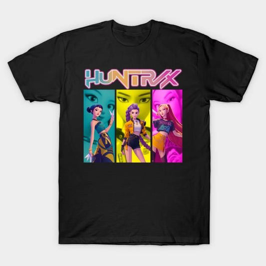 Huntrix Eyes Panel Graphic T-Shirt Black