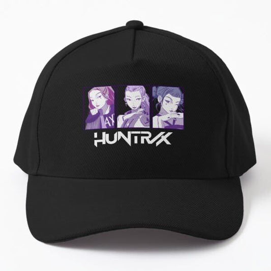 HUNTR/X Graphic Cap – K-Pop Demon Hunters Adjustable