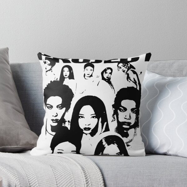 All Day Project Kpop Cushion – Stencil Art Print
