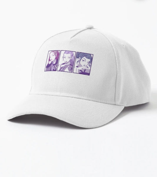 HUNTR/X Graphic Cap – K-Pop Demon Hunters Adjustable