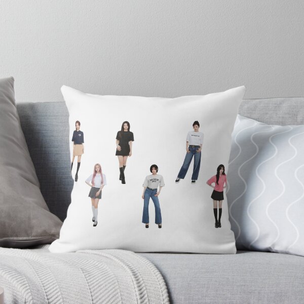 BabyMonster Kpop Cushion – Pink Mugshot Poster Print