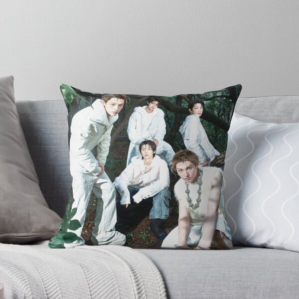 Cortis Kpop Cushion – Forest Aesthetic Photo Print