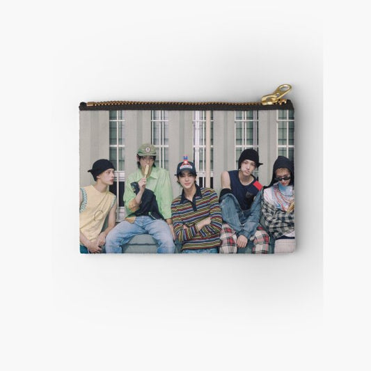 Cortis Kpop Zipper Pouch – Casual Group Photo Print