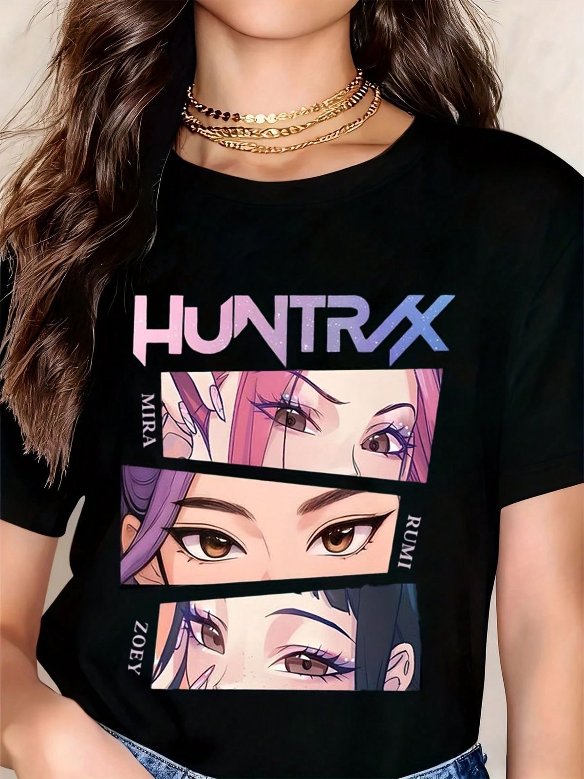 Huntrix K-Pop Graphic T-Shirt Edition 5