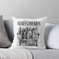 Hearts2Hearts Kpop Cushion – Black & White Group Photo Print