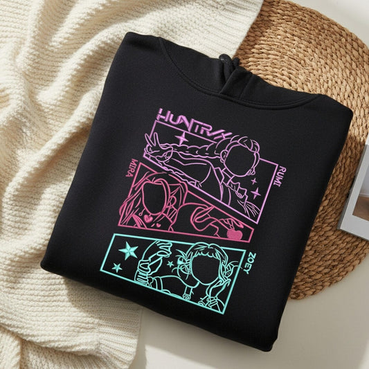 Sweatshirt for Kpop Hunter FansRumi Mira Zoey Pullover Merch Girl Group Fan Gift
