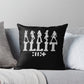 ILLIT Kpop Cushion – Monochrome Portrait Print
