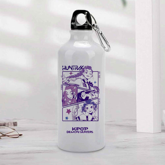 Demon Hunters Bottle for Huntrix Fans Boys and Girls Smart Summer Water Bottle Exclusive