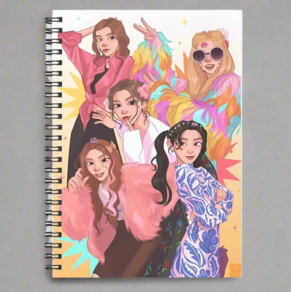 Itzy Sticky Notes Itzy Squad Notebook For K-pop Fans – Kpop Store Pakistan