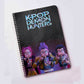 Kpop Demon Hunter Notebook for HunterX boys girls fans exclusive merch