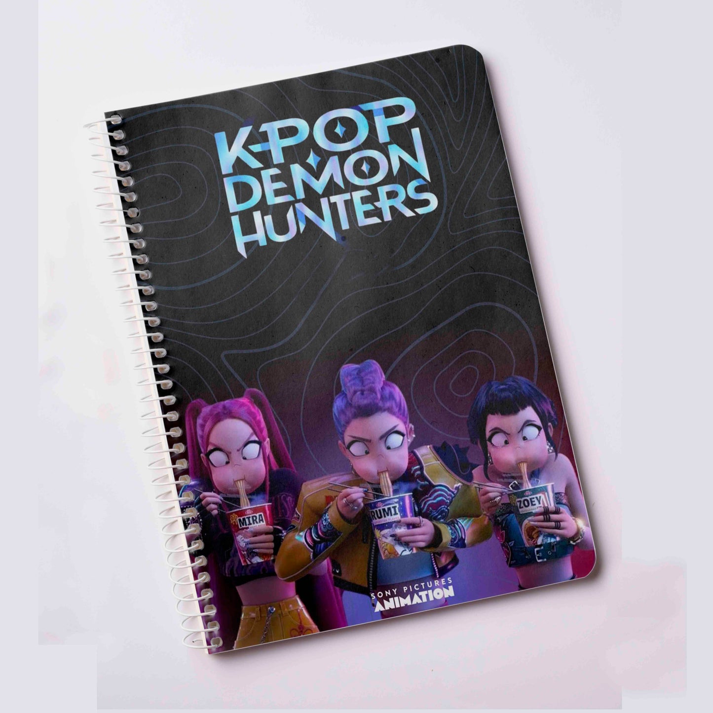 Kpop Demon Hunter Notebook for HunterX boys girls fans exclusive merch