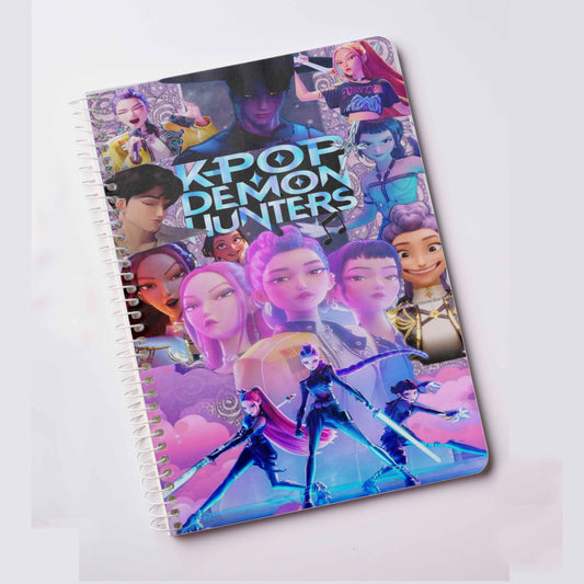 Kpop Demon Hunter Notebook Girls Warriors Fans Notepad for boys and girls