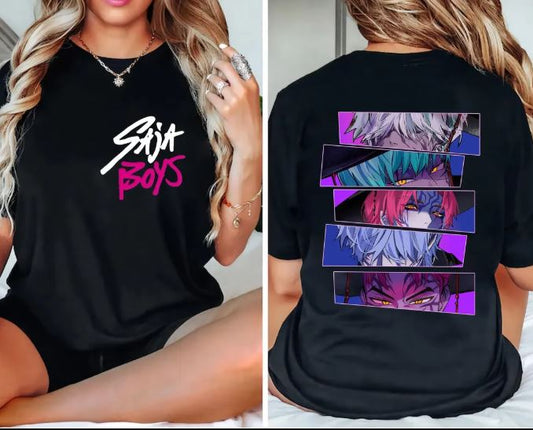 Saja Boys Tshirt Demon Hunter Tee for boys and girls exclusive merch