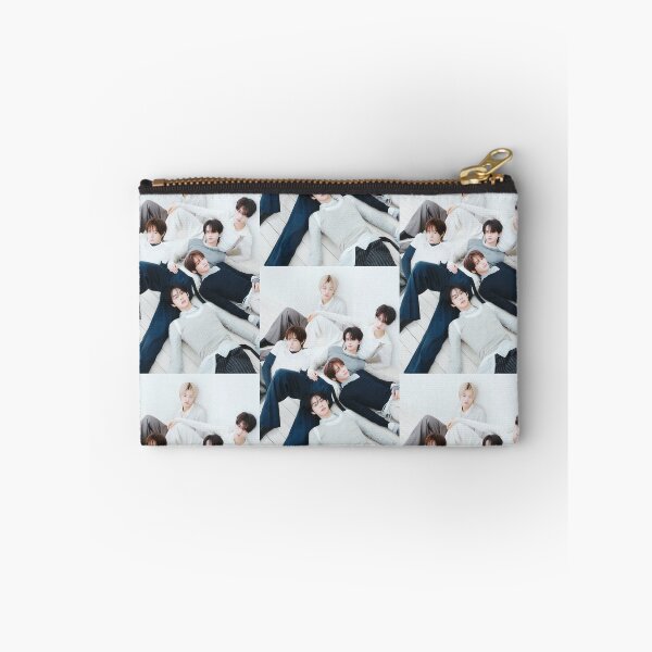 TWS Kpop Zipper Pouch – Photo Collage Pattern Print