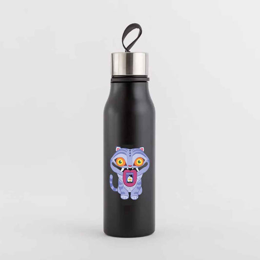 KPop Demon Hunters Derpy Tiger Plastic Water Bottle