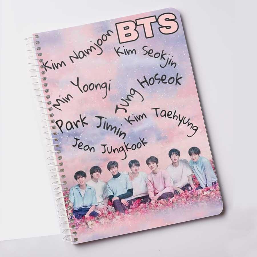 BTS Notebook for Army Bangtan Members (A5) – Kpop Store Pakistan