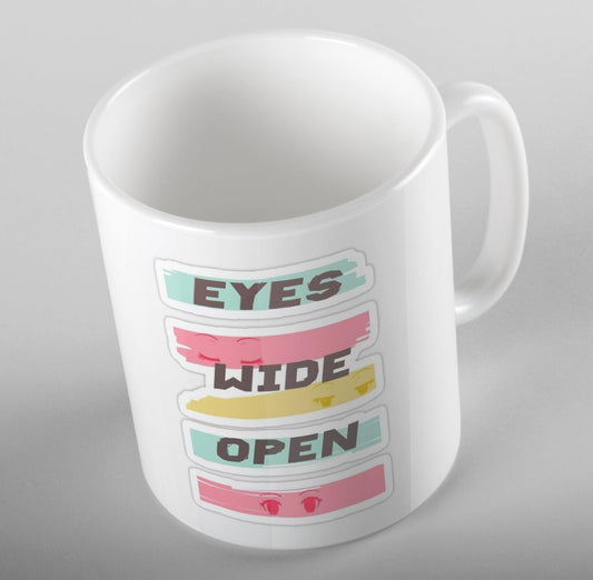TWICE Mug ‘EYES WIDE OPEN’ KPOP Fan Art - Kpop Store Pakistan